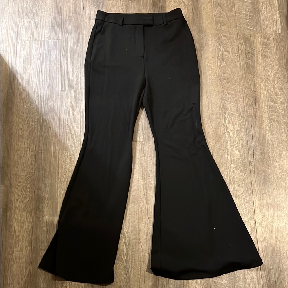 Michael Kors Black Flare Pants